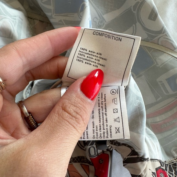 Authentic Chanel Multicolor Hooded Jacket - Picture 8 of 9